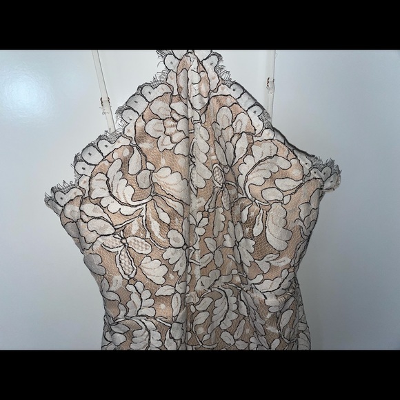 Lulus Delicate Darling Beige and Ivory Lace - Picture 3 of 9